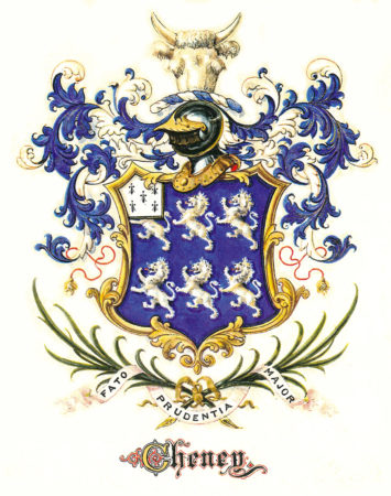 Cheney family coat of arms